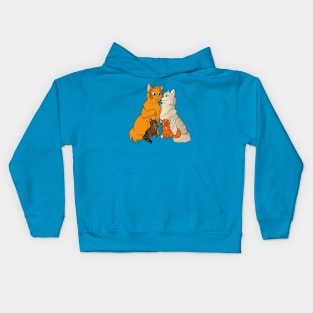 Firestar's happy family (no background) Kids Hoodie